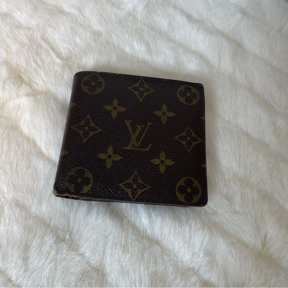 LOUIS VUITTON Porteuille Marco compact wallet vintage men’s bifold - Picture 6 of 16